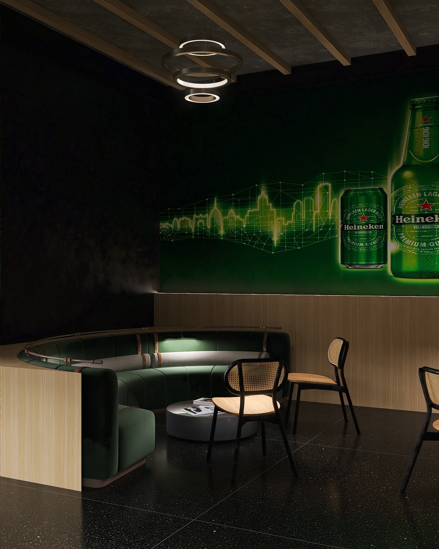 Feature wall by Mellodia for RNH Interiors